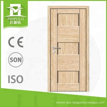 Popular in Nepal market melamine exterior wood door with homes door design